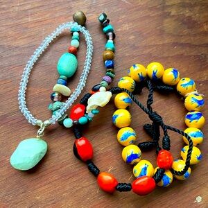 Bundle of 4 Handmade Bracelets
